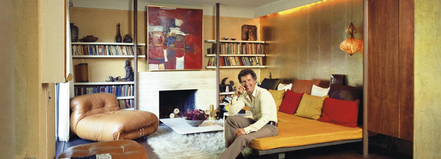 Selwyn Pullan, Arthur Erickson In His Home, 1972. Collection of the West Vancouver Art Museum.